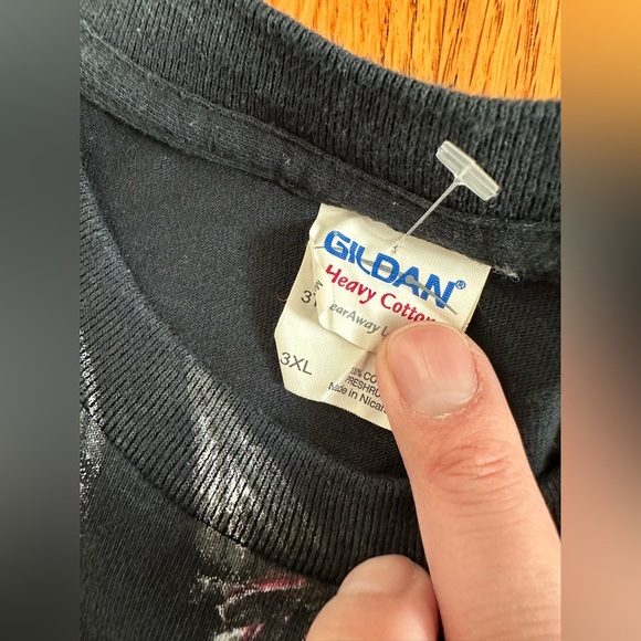 Gildan Heavy Tribal Skull t-shirt AOP - Picture 4 of 4